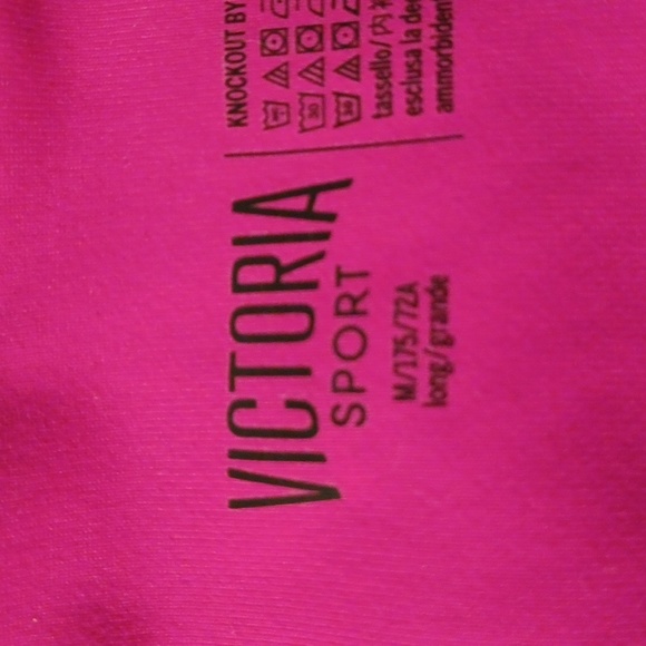 Knockout! by Victoria's secret, hot pink leggins!long/ grande - Picture 4 of 5